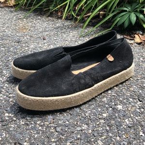 Verbenas suede platforms
